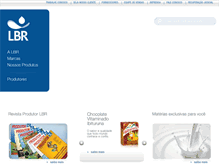 Tablet Screenshot of lbr-lacteosbrasil.com.br